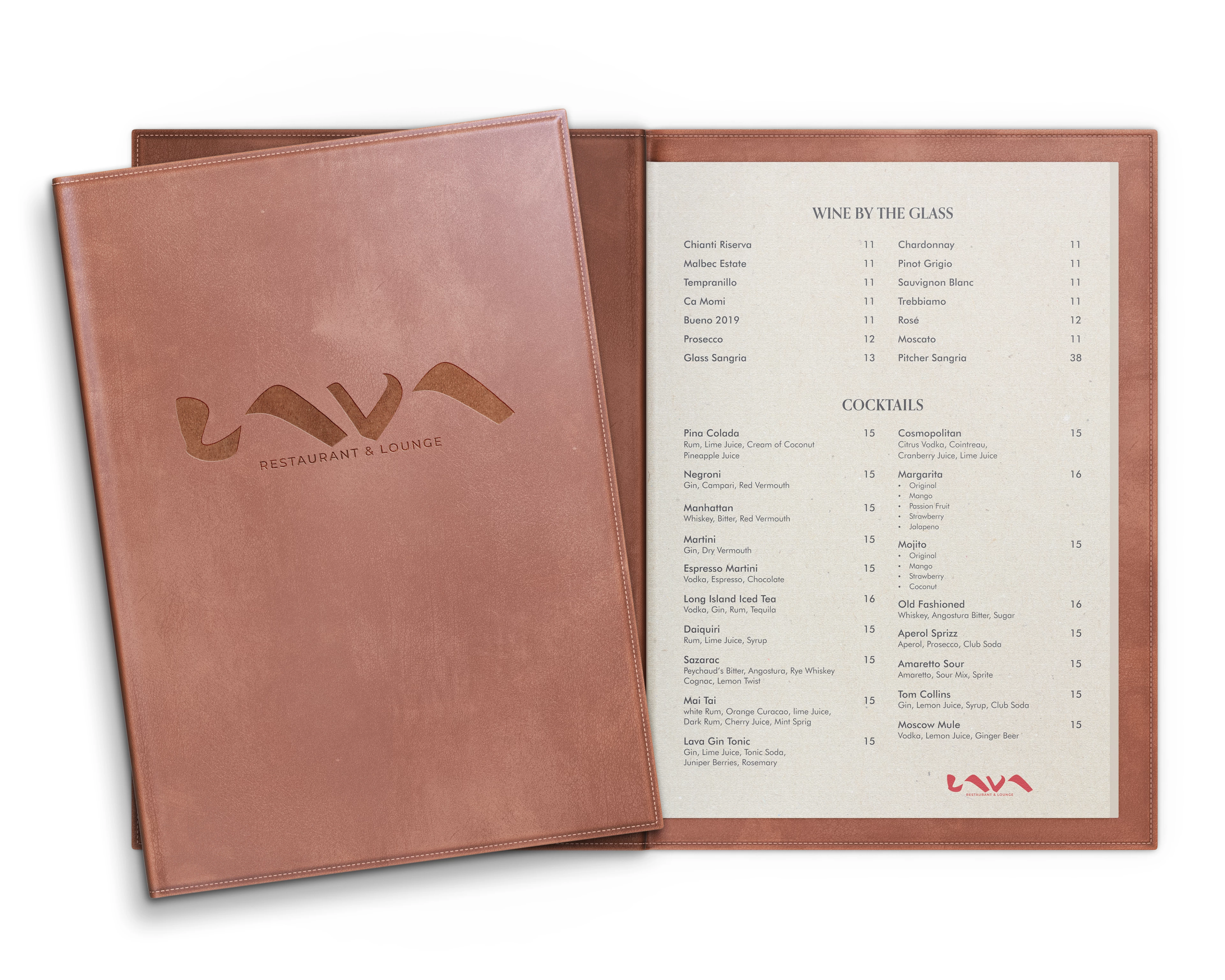 Cover_ first page Lava Restaurant Mockup
